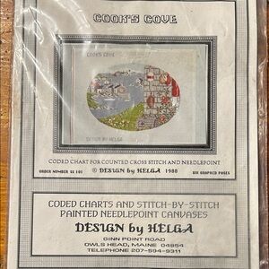 Cook's Cove Cross Stitch Pattern by Design by Helga